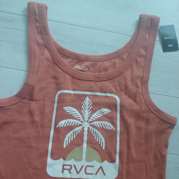 RVCA NEW Palm Tank Top - Picture 2 of 8
